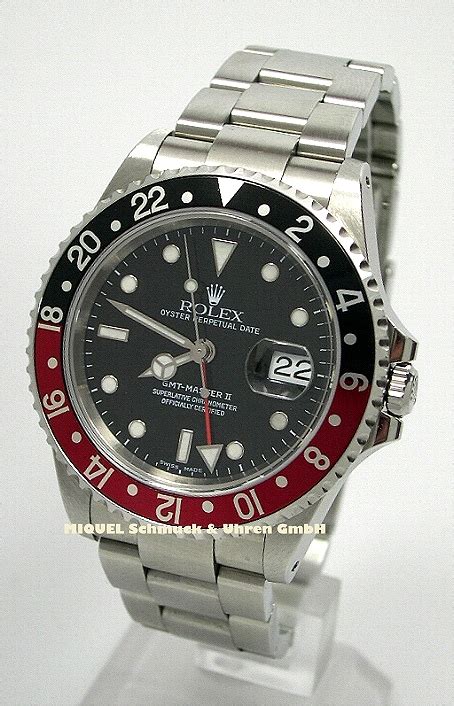 rolex gmt master schwarz rot|Rolex GMT Master.